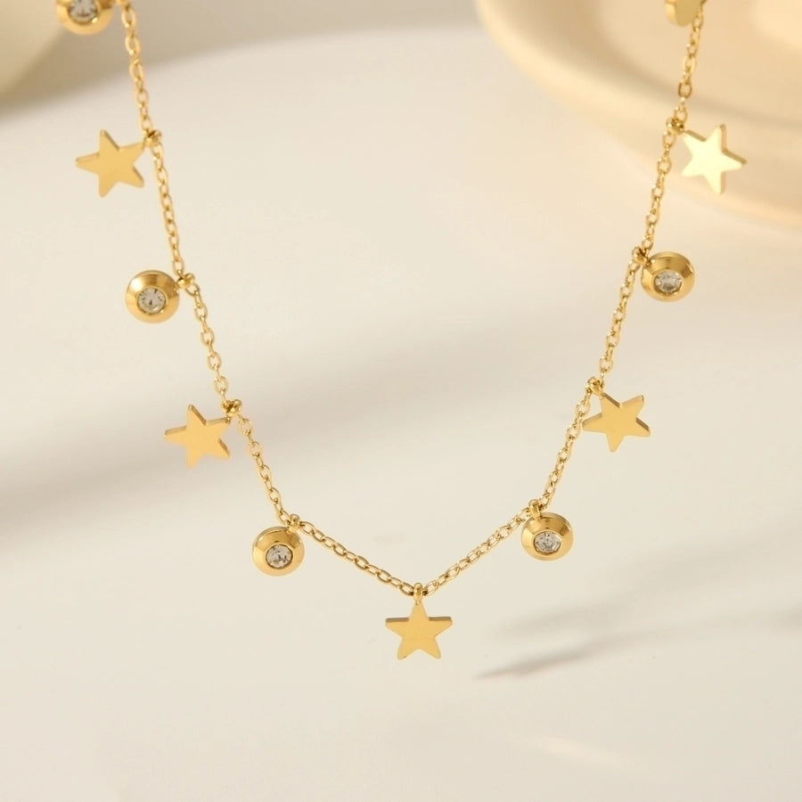 18K Gold Plated Vintage Style Necklace