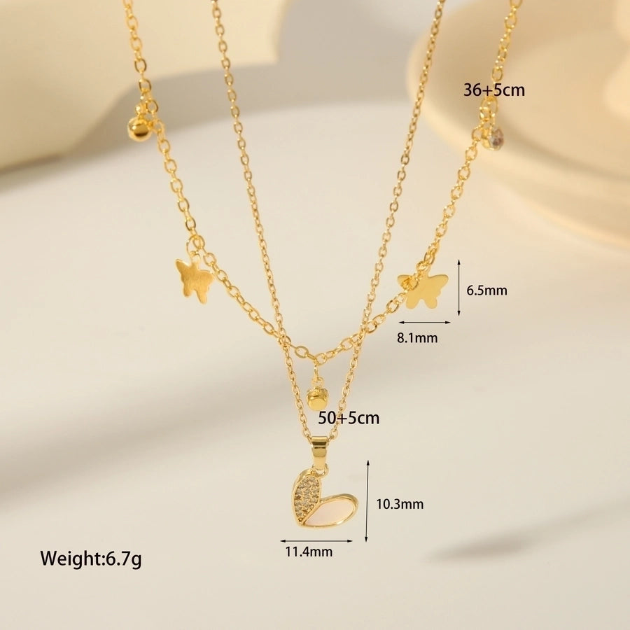 18K Gold Plated Vintage Style Necklace