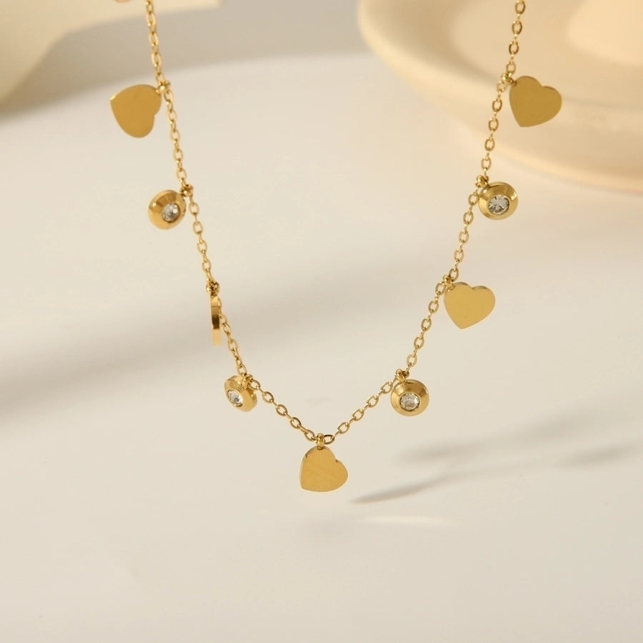 18K Gold Plated Vintage Style Necklace